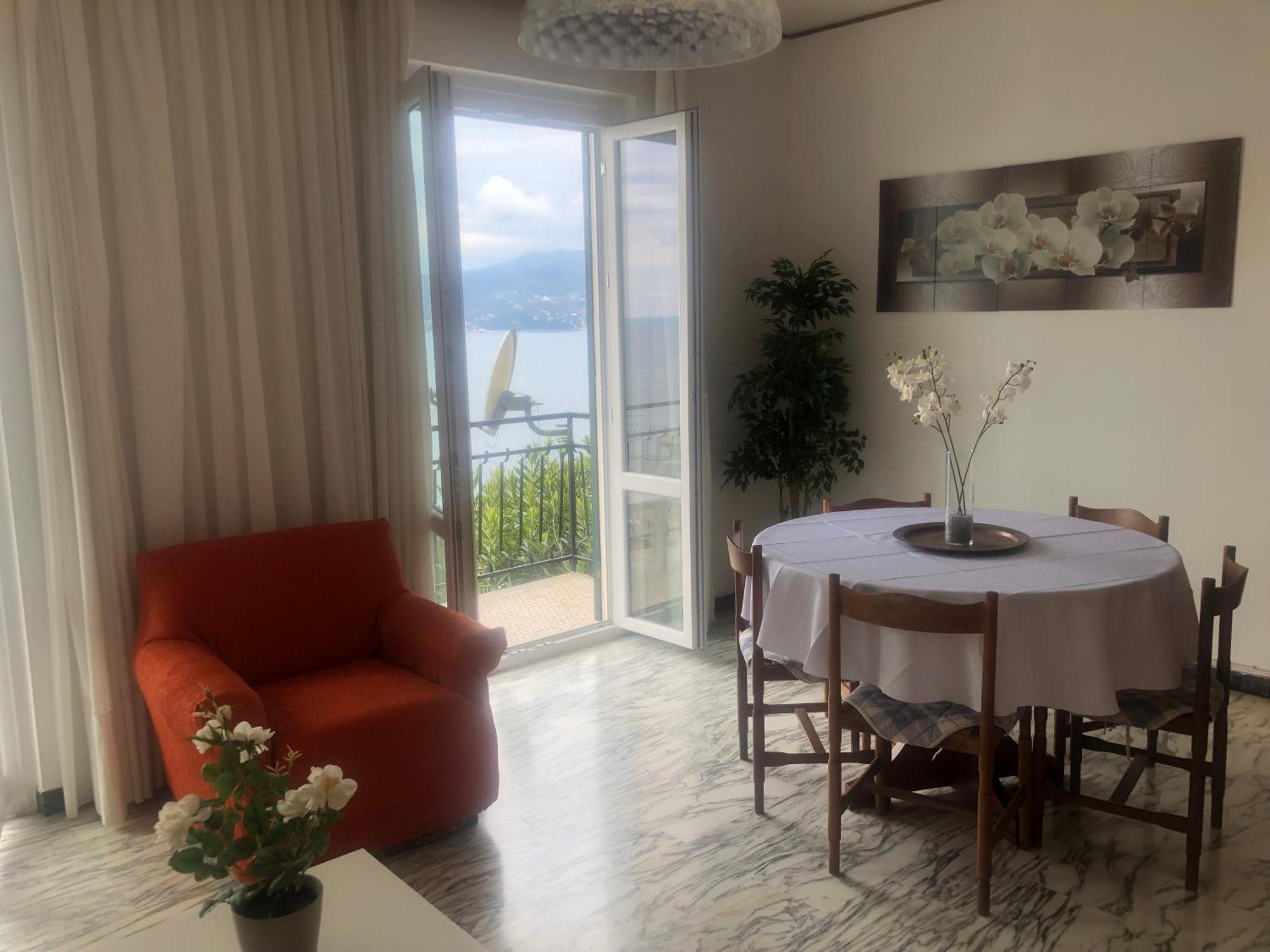 Davanti Al Mare E A Portofino - In Front Of The Sea And Portofino Appartement Zoagli Buitenkant foto